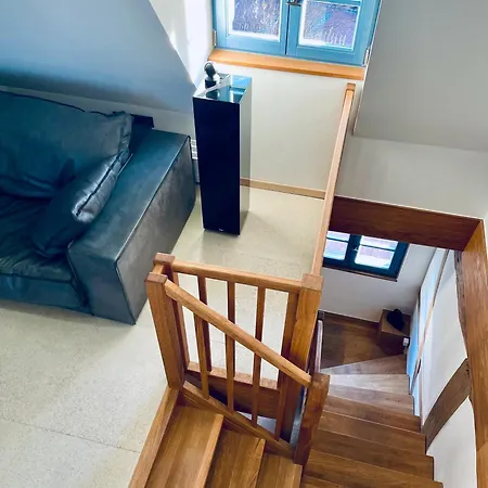 Apartmán Fachwerk Maisonette Mit Stadtblick Waltrop