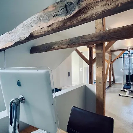 Fachwerk Maisonette Mit Stadtblick Apartmán *