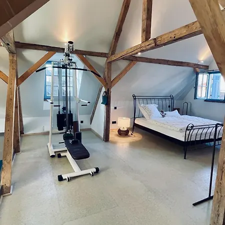 Fachwerk Maisonette Mit Stadtblick アパート