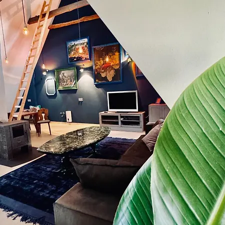 Apartmán Fachwerk Maisonette Mit Stadtblick Waltrop