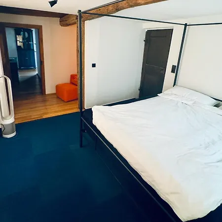 Fachwerk Maisonette Mit Stadtblick Lejlighed *