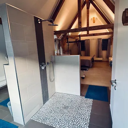 Apartmán Fachwerk Maisonette Mit Stadtblick Waltrop