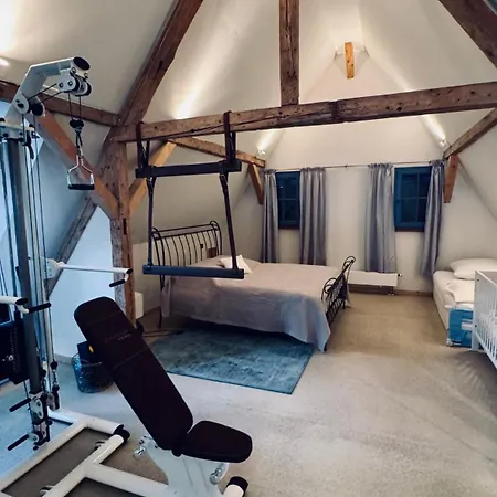 Fachwerk Maisonette Mit Stadtblick Apartmán