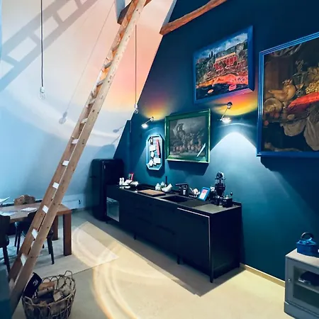 Fachwerk Maisonette Mit Stadtblick ヴァルトロップ