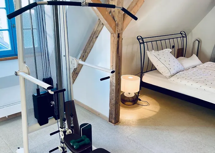 Fachwerk Maisonette Mit Stadtblick *