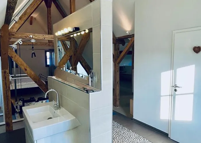 Fachwerk Maisonette Mit Stadtblick