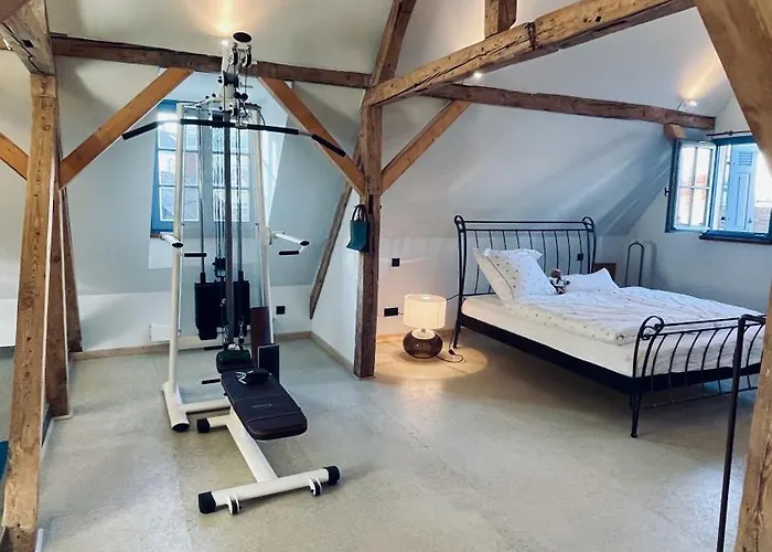 Fachwerk Maisonette Mit Stadtblick Apartman