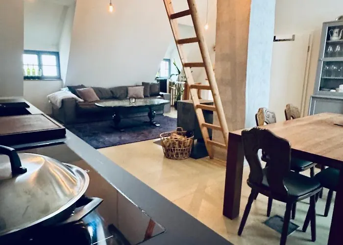 Apartman Fachwerk Maisonette Mit Stadtblick Waltrop