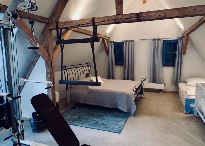 Fachwerk Maisonette Mit Stadtblick Apartman