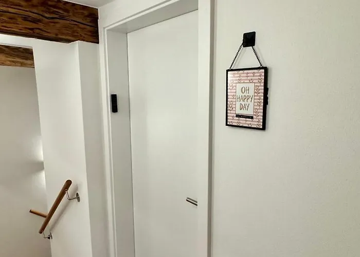 Fachwerk Maisonette Mit Stadtblick Apartman *