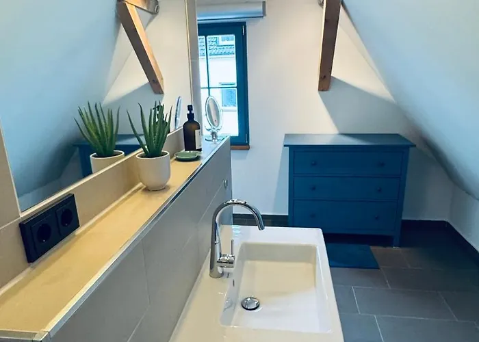 Apartman Fachwerk Maisonette Mit Stadtblick *