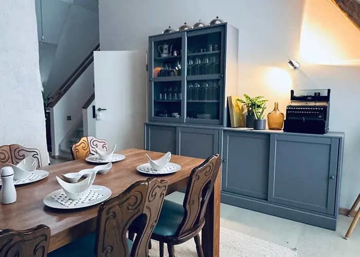 Fachwerk Maisonette Mit Stadtblick *