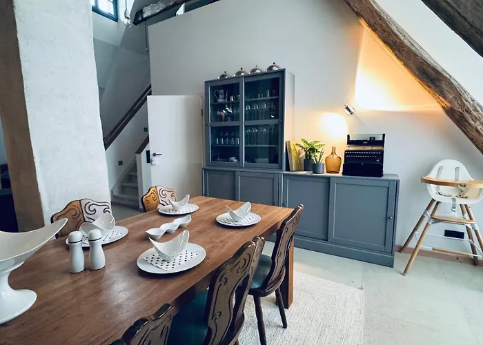 Fachwerk Maisonette Mit Stadtblick Apartman Waltrop